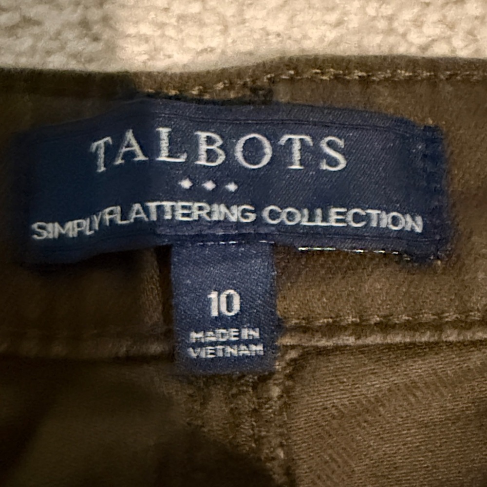 Talbots Women's Dark Brown Boyfriend Jeans - Picture 3 of 8
